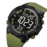 Годинник наручний SKMEI 1845AG ARMY GREEN, фото 2