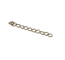 Ланцюжок-подовжувач Finding Подовжувач пласка ланка Антична бронза 50 мм