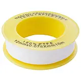 Фум стрічка ущільнююча для труб 10 м х 12 мм PTFE, фото 4