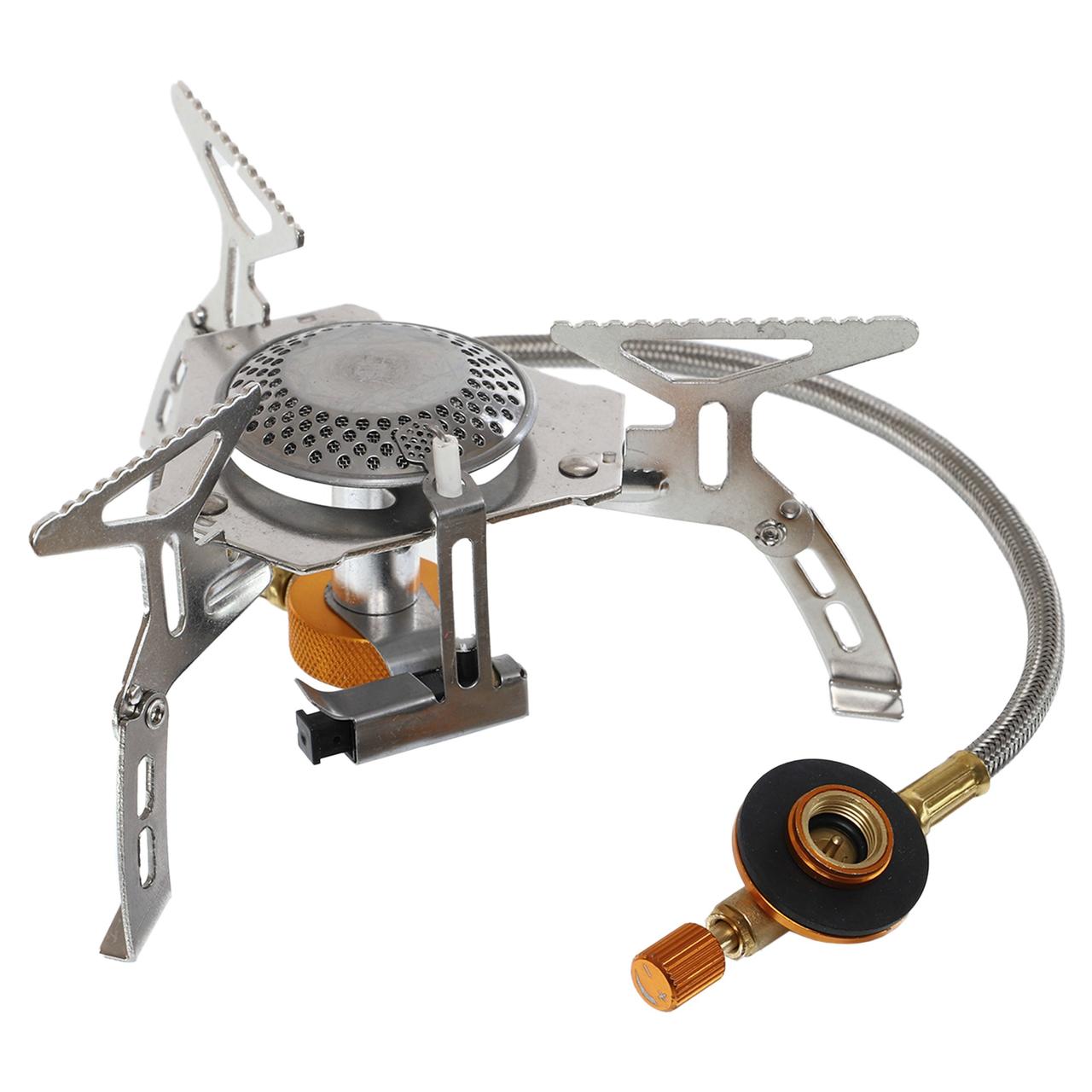 Пальник газовий туристичний зі шлангом під балони, фото 1