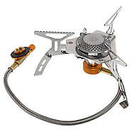 Пальник газовий туристичний зі шлангом під балони, фото 4