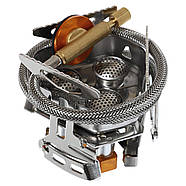 Пальник газовий туристичний із вітрозахистом і зі шлангом під балони KOVAR, фото 3