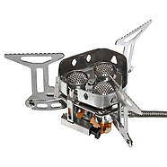 Пальник газовий туристичний із вітрозахистом і зі шлангом під балони KOVAR, фото 5