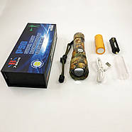 Ліхтарик ручний тактичний Bailong BL-P512M-P90, фото 9