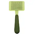 Пуходерка слікер із самоочищенням для собак та котів Safari Self-Cleaning Brush, 20х11 см, фото 4