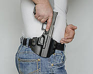 Кобура ПК51 пластикова поясна для Glock, фото 3