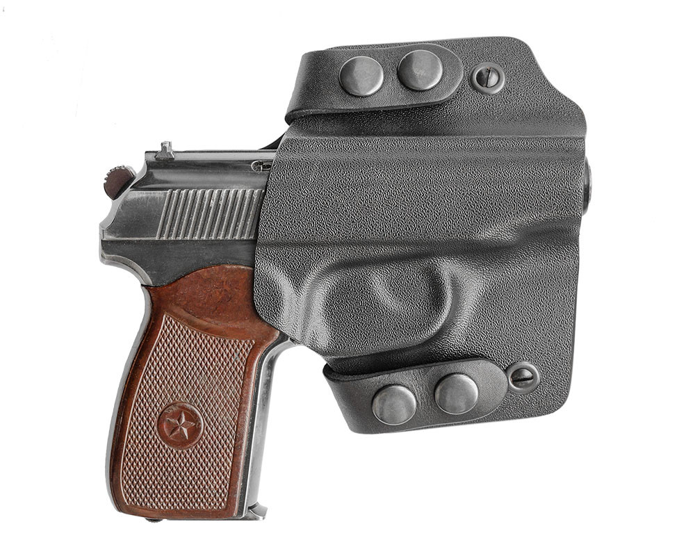 Кобура пластикова ПК51 ПМ Чорна, фото 1