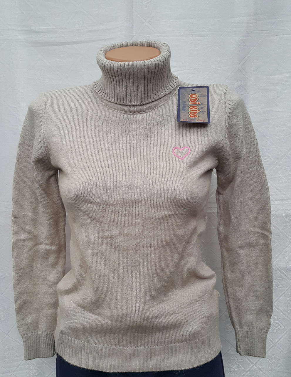 Светр вовняний для дівчаток 110-116,122-128,134-140 зросту, фото 1