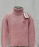 Светр вовняний для дівчаток 110-116,122-128,134-140 зросту, фото 3