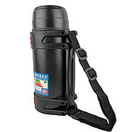 Термос 1500 мл у чорному кольорі, фото 4