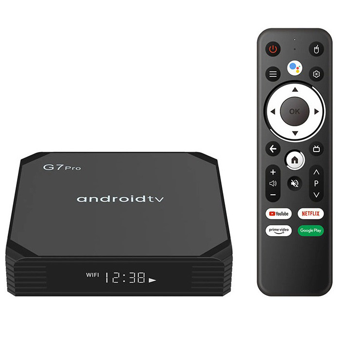 Смарт ТВ приставка G7 Pro 4/32 Гб Android TV 11 Smart Box Андроид ТВ ...