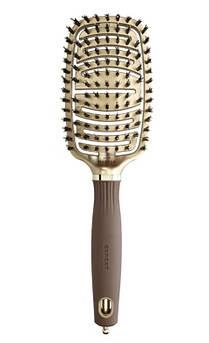 Щітка Olivia Garden Expert Care Flex Combo Gold&Brown OGID2071