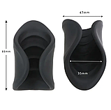 Вібратор 2в1 для чоловічої мастурбації, Силіконова насадка на член, Інтимні іграшки, фото 2