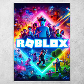 Плакат постер "Roblox / Роблокс" №10