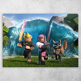 Плакат постер "Roblox / Роблокс" №11