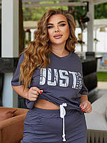 Костюм жіночий з шортами та футболкою, фото 3