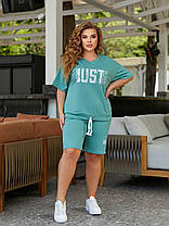 Костюм жіночий з шортами та футболкою, фото 5