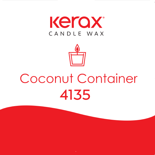 KeraSoy Pillar 4135 Kerax, соєво-кокосовий віск для контейнерних свічок, 1 кг