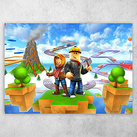 Плакат постер "Roblox / Роблокс" №12