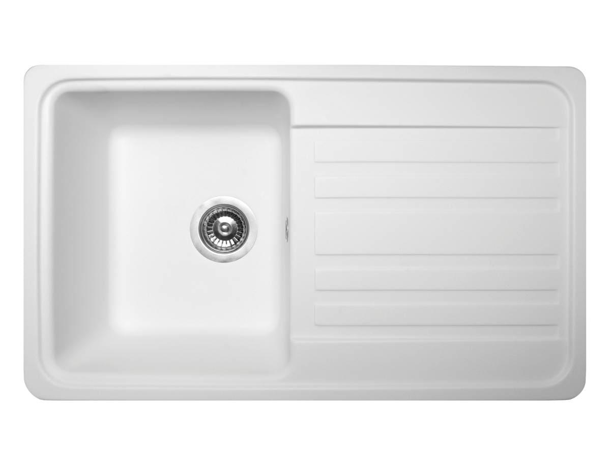 Кухонна мійка VERSAL white Miraggio, фото 1