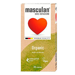 Презервативи Organic, 10 шт, Masculan