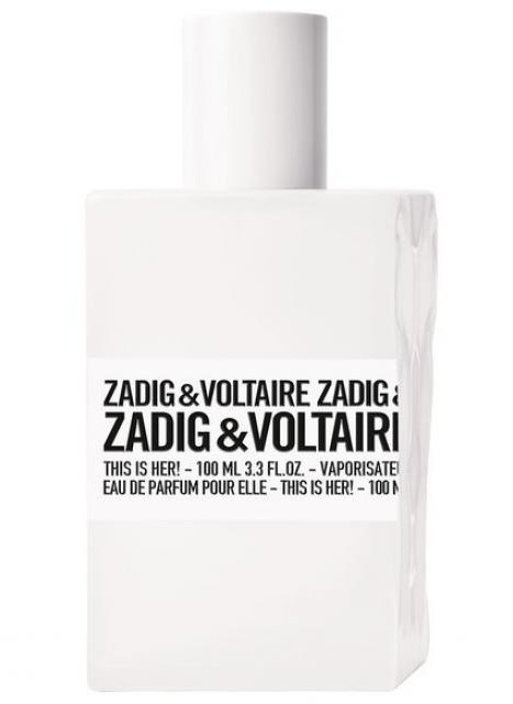 Zadig Voltaire This is her edp Тестер 100ml, Франція, фото 1