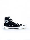 Конверси високі чорні текстильні Кеди Converse вінтажні на високій білій підошві унісекс, фото 3