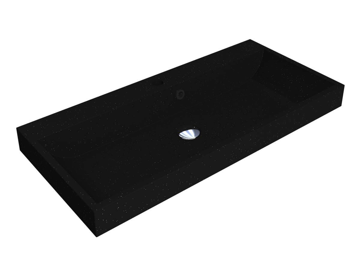 Умивальник VARNA 900 MIRASTONE BLACK Miraggio, фото 1