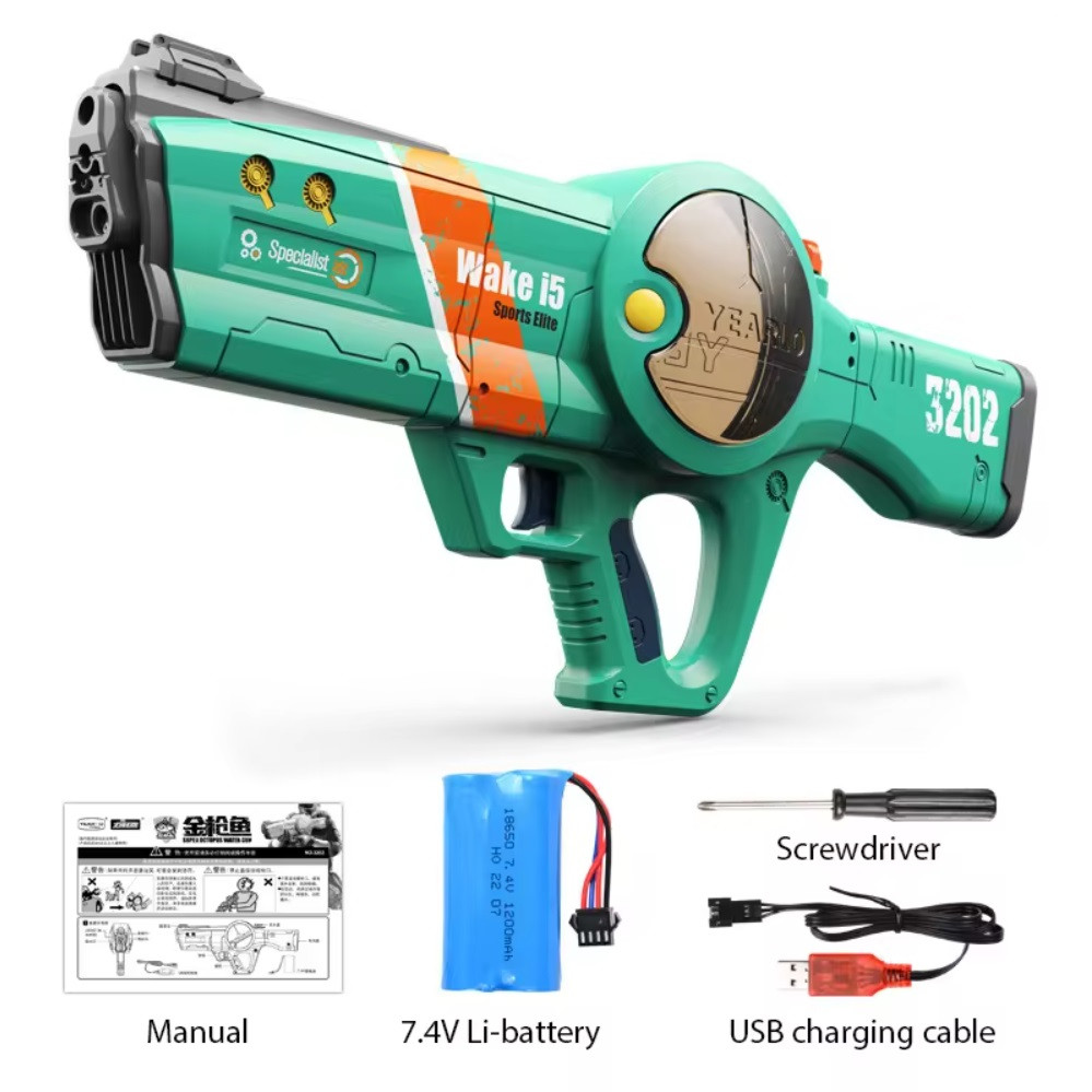 Водяний автомат із авто наповненням водою Electric Water Gun Tuma Wake i5