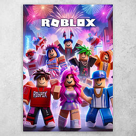Плакат постер "Roblox / Роблокс" №15