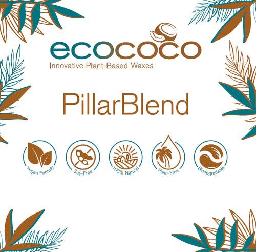 Kerax EcoCoco Pillar — кокосовий віск для формових свічок і саше, 1 кг