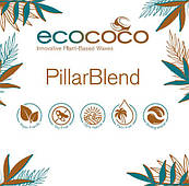 Kerax EcoCoco Pillar — кокосовий віск для формових свічок і саше, 0,5 кг