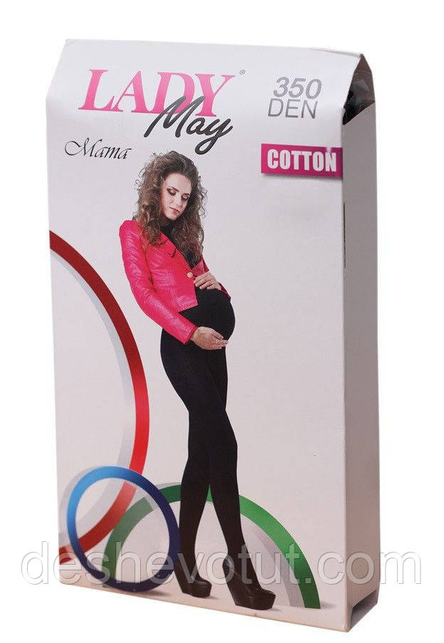 Жіночі колготки для вагітних Lady May Mama 350den