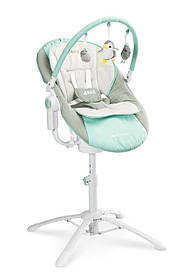 Стільчик шезлонг-гойдалка 3в1 Caretero Kivi Blue