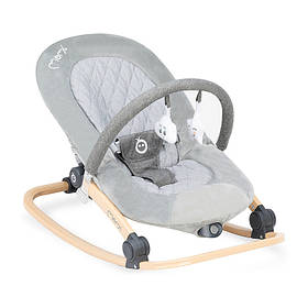 Шезлонг-гойдалка MoMi LUMIWOOD Grey