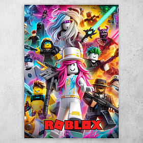Плакат постер "Roblox / Роблокс" №16