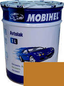 Автокраска Mobihel 208 Охра золотистая 1л алкидная.