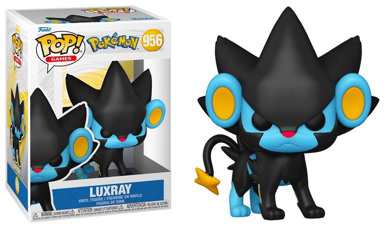 Фігурка Funko Pop Фанко поп Luxray Pokemon Люксрей Покемони 10 см L P 956