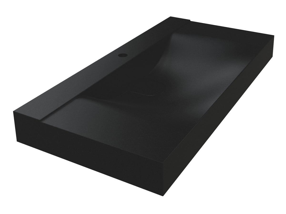 Умивальник FLY 1000 MIRASTONE BLACK Miraggio