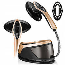 Відпарювач, праска з парогенератором Mozano Smart Care 2500 W Gold, фото 5
