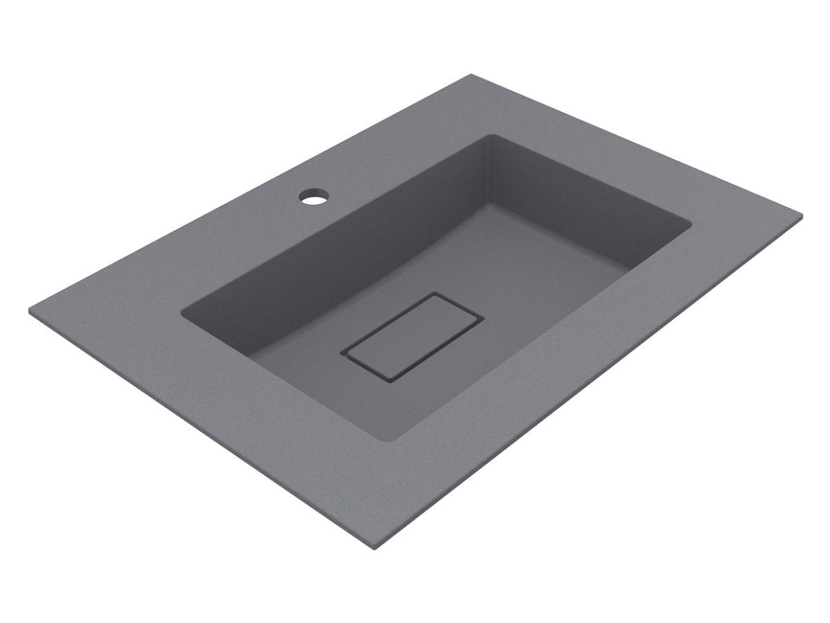 Умивальник ERICA 700 MIRASTONE GRAY Miraggio