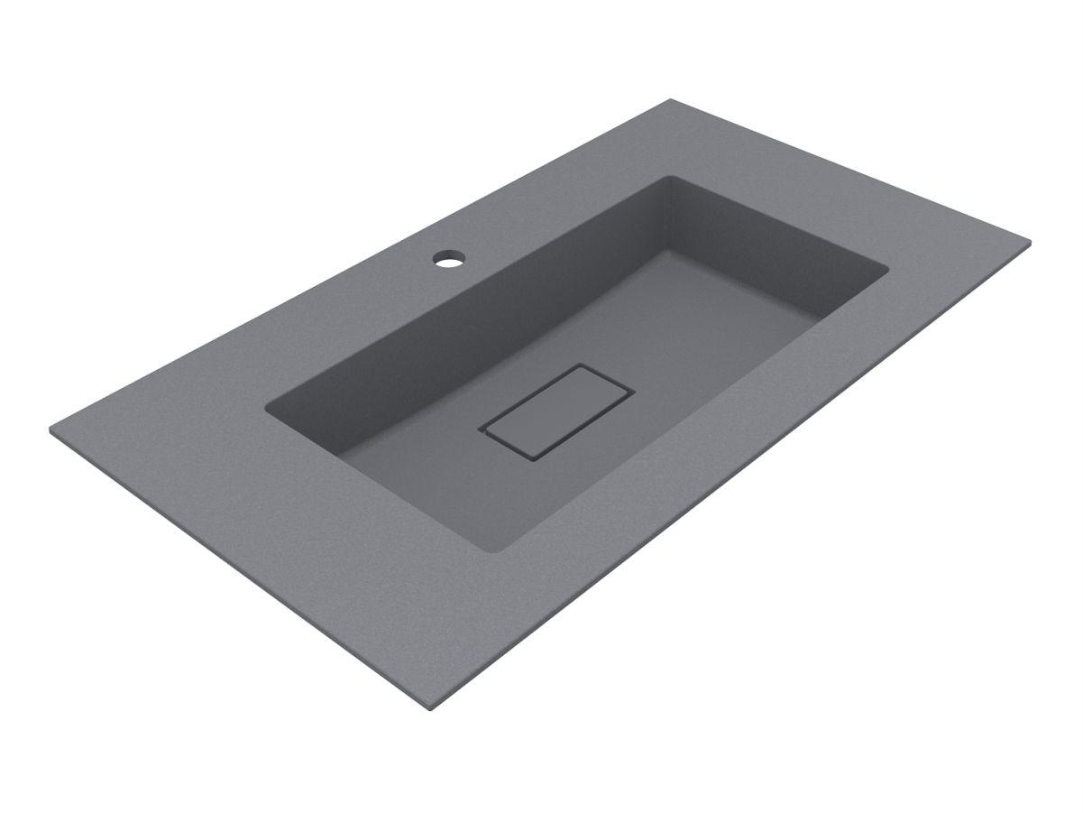 Умивальник ERICA 900 MIRASTONE GRAY Miraggio