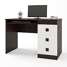 Стіл письмовий Еверест Соната венге темний/білий (DTM-2176)