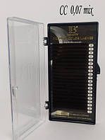 Вії I-BEAUTY Шоколад MIX CC 0,07 