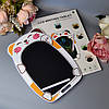 Планшет дитячий кольоровий LCD для малювання 6" Cat Білий, фото 3