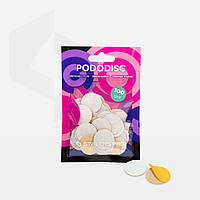 Staleks  Змінні файли білі PODODISC STALEKS PRO M 100 грит (50 шт)