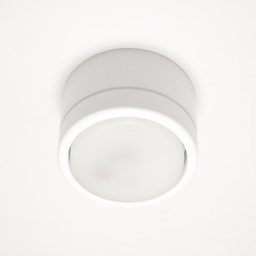 Світильник точковий накладний LUMINARIA GYPSUM LINE SEATTLE R2306 GX53 WH (Білий) 92х62мм