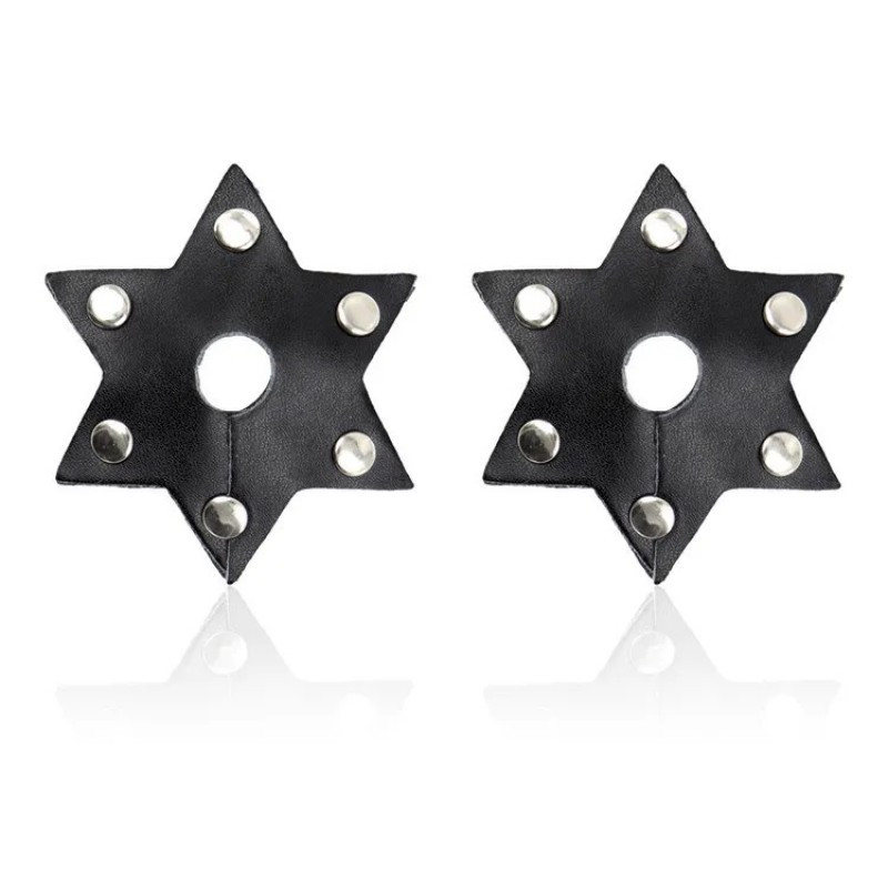 Пестиси зірочки на соски чорного кольору Talla, фото 1