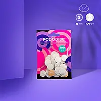 Staleks Змінні файли білі для педикюрного диска PODODISC STALEKS PRO S 100 грит (50 шт)