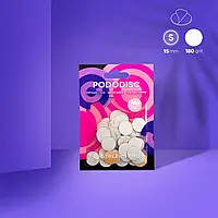 Staleks Змінні файли білі для педикюрного диска PODODISC STALEKS PRO S 180 грит (50 шт)